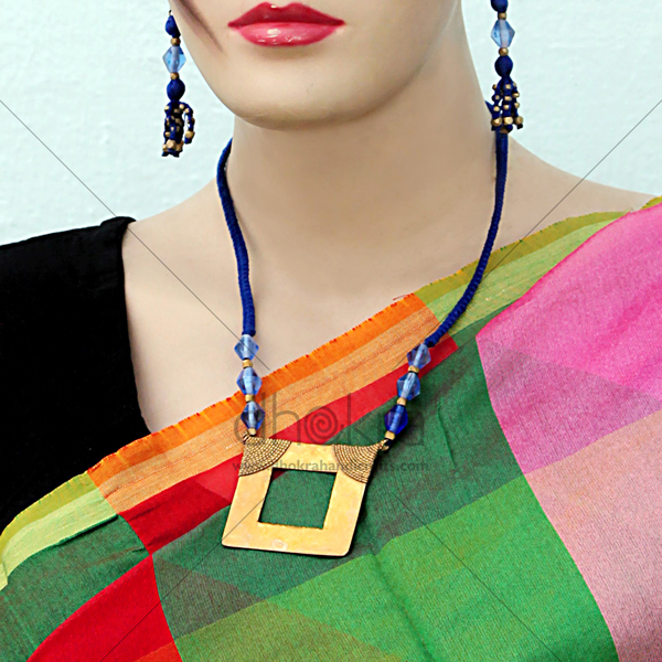 Dhokra Reva Avanti Set | Dhokra Jewelry Online | Dhokra